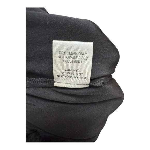 CAMI NYC | $352 The Maddi Short Sleeve Jumpsuit 100% Silk in Black, Size XS - Picture 12 of 15